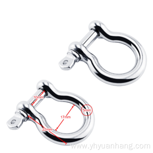 Stainless Steel Pin Anchor Shackle Clasp